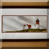 A19. Tom Stringe Nauset Light watercolor. 